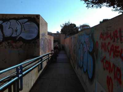 Il passaggio che porta ai tunnel